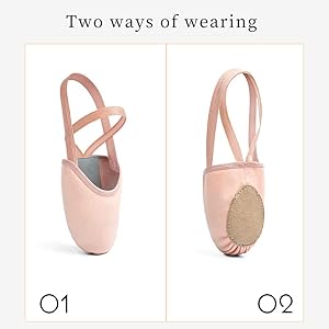 forme×Phlannèl Dance Shoes Amazon.com | Stelle Half Soles Dance Shoes Women Men Canvas
