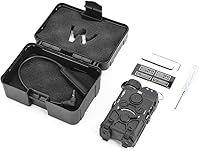 Vista 10 de Caja de plástico de nylon Airsoft táctico apuntando vista láser, 7 modos con láser rojo+luz blanca+láser IR, para AEG GBB CQB Picatinny Rail