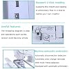 Automatic Sewing Embroidery Machine, with 4 X 9.2 Embroidery Area and LCD Touch Screen,158 Built-in Designs 210 Built-in Letters and 30 Pattern Borders