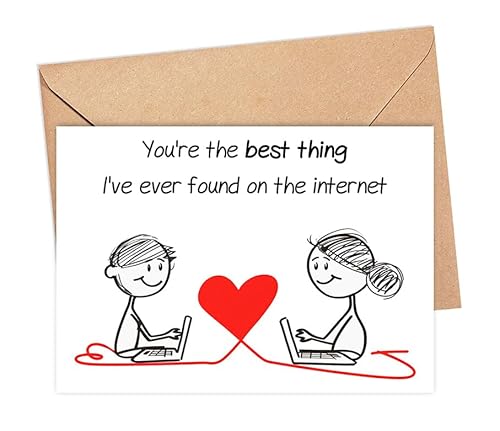 CoryGiftDesign You're The Best Thing I Have Find On The Internet Card - ʔLOJ[h - C^[lbgICf[gJ[h - TCo[uAjo[T[J[h Y f
