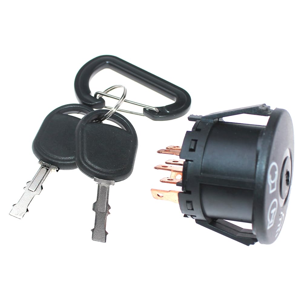 Amazon.com : Ignition Switch with Key 7 terminals for MTD Troy