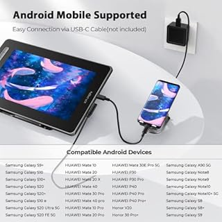 XP-Pen Drawing Tablet with Screen Artist 12 2nd, Graphic Pen Display Tablet with X3 Battery-Free Stylus 8192 Pen Pressure 127% sRGB Fully-Laminated Display Compatible with Windows, MAC, Android