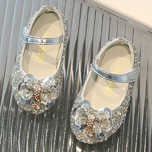 Kid Light up Shoes Children Shoes Fashion Band Diamond Flat Bottom Shoes Fashion Bow Shoes for Girls2