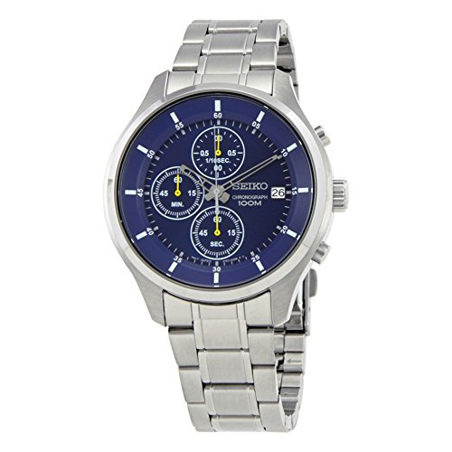 [�Z�C�R�[]Seiko �r���v Chronograph Blue Dial Men's Watch �����Y SKS537 [���s�A���i]
