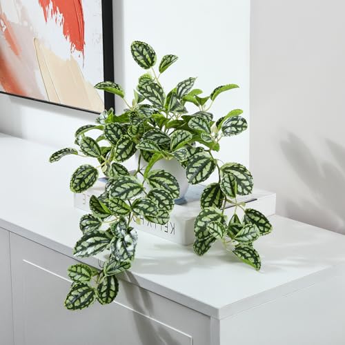 SOGUYI Kunstplant 38 cm kunstplanten kunstplant decoratie modern woonkamer balkon slaapkamer badkamer kamer tafeldecoratie (1 stuks) - Afbeelding 6