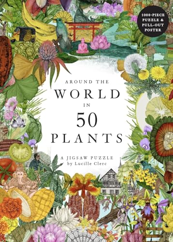 Around the World in 50 Plants 1000 Piece Puzzle: A 1000-Piece Jigsaw Puzzle
