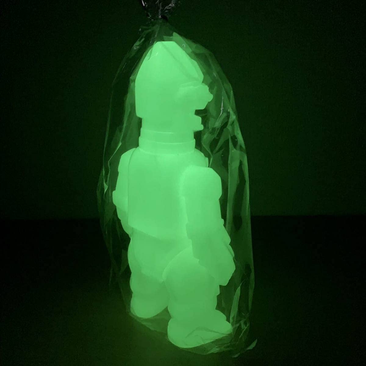 ガーガメル　メカザゴラン　ソフビ　開封品　GARGAMEL 蓄光 ガーガメル福袋2021（5/全5回）:メカザゴラン［蓄光成形］〈+Eng