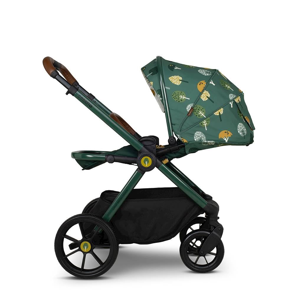 Cosatto Giggle 4 Travel System Everything Bundle | Carrozzina, passeggino, navicella e borsa, seggiolino auto e base | nascita 4 anni, i-size gruppo 0 | pieghevole compatto, coprigambe, borsa