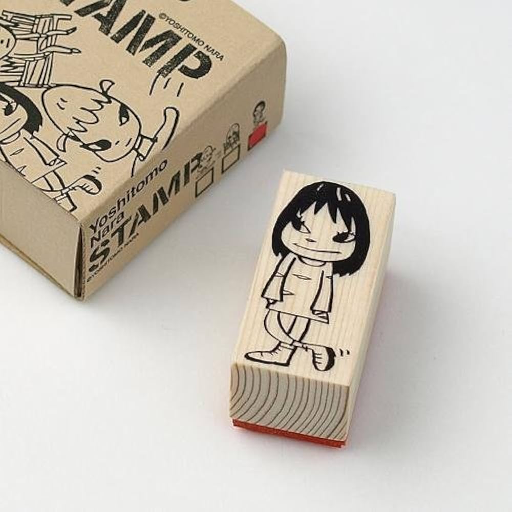 Amazon.co.jp: 奈良美智 スタンプ [Nara STAMP オンナノコ(M