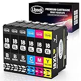 tintenpatronen epson xp 305 schwarz Upsek 18XL Tintenpatronen sind einfach zu installieren und zu verwenden, können die neuesten chips genau identifizieren. Hochwertige Tinten sorgen für klaren Text und lebendige Farben.