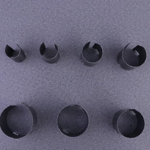 Juego de 7 brocas ajustables para madera y plástico miniatura 7
