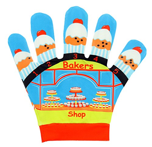 The Puppet Company Favourite Song Mitts Five Currant Buns Hand Puppet