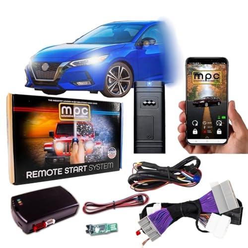 MPC Remote Start Kit Compatible with Sentra 2020-2024 || Phone App Control || Plug and Play || Push to Start Only || USA Tech Support