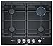 Produktbild Bosch Serie 8 PRP6A6N70 Einbauherd Gas Aluminium, Schwarz, Stahl gebürstet