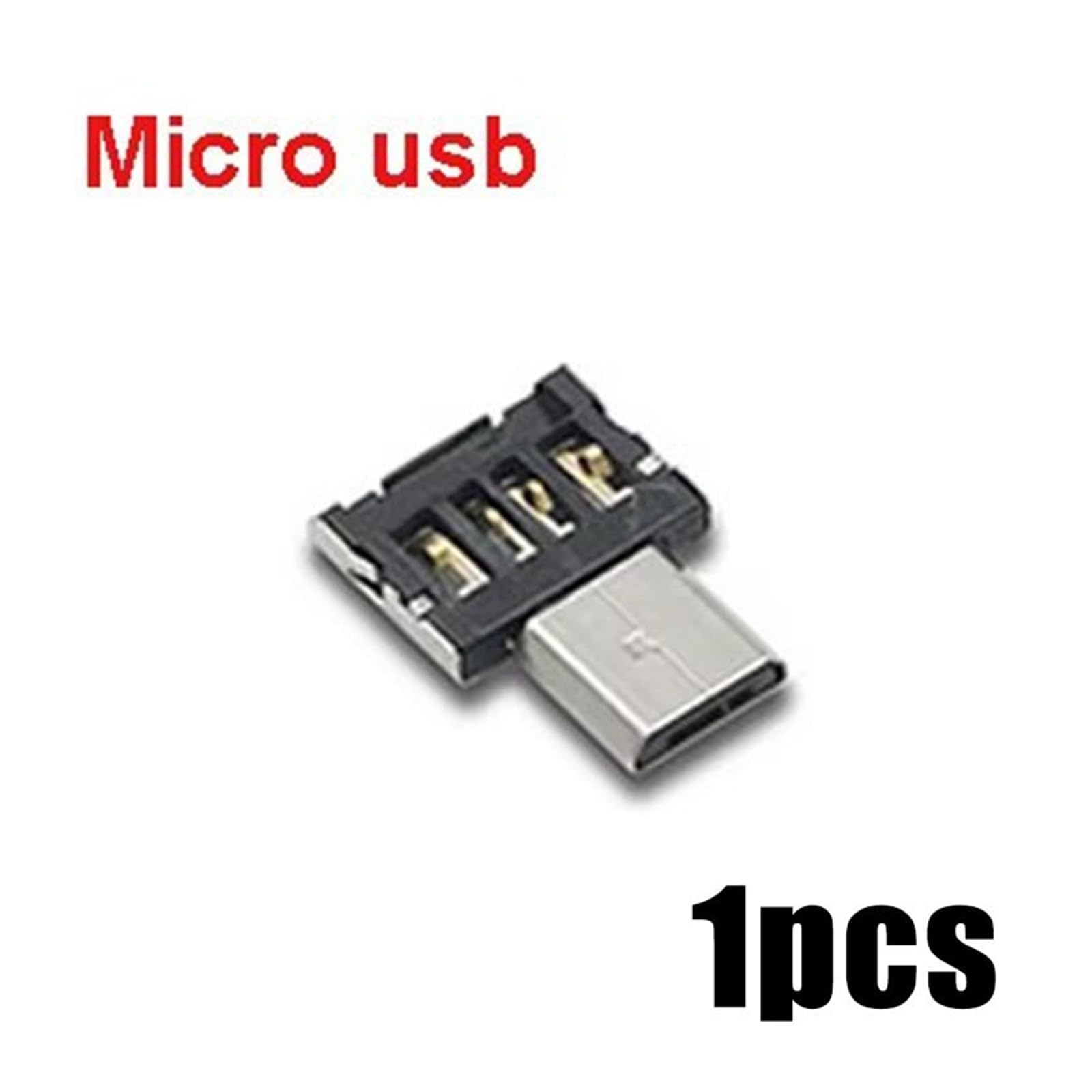 Cavo adattatore OTG da tipo C a USB 2.0 per telefono (micro USB, 1 pezzo)