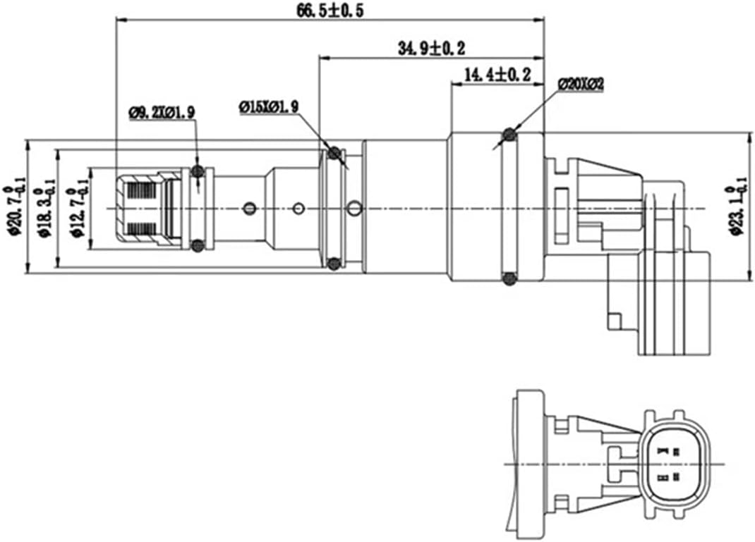Car Air Compressor Control Valve Widely Used Compatible With Infiniti Electronic Pump Compressor Control Valve