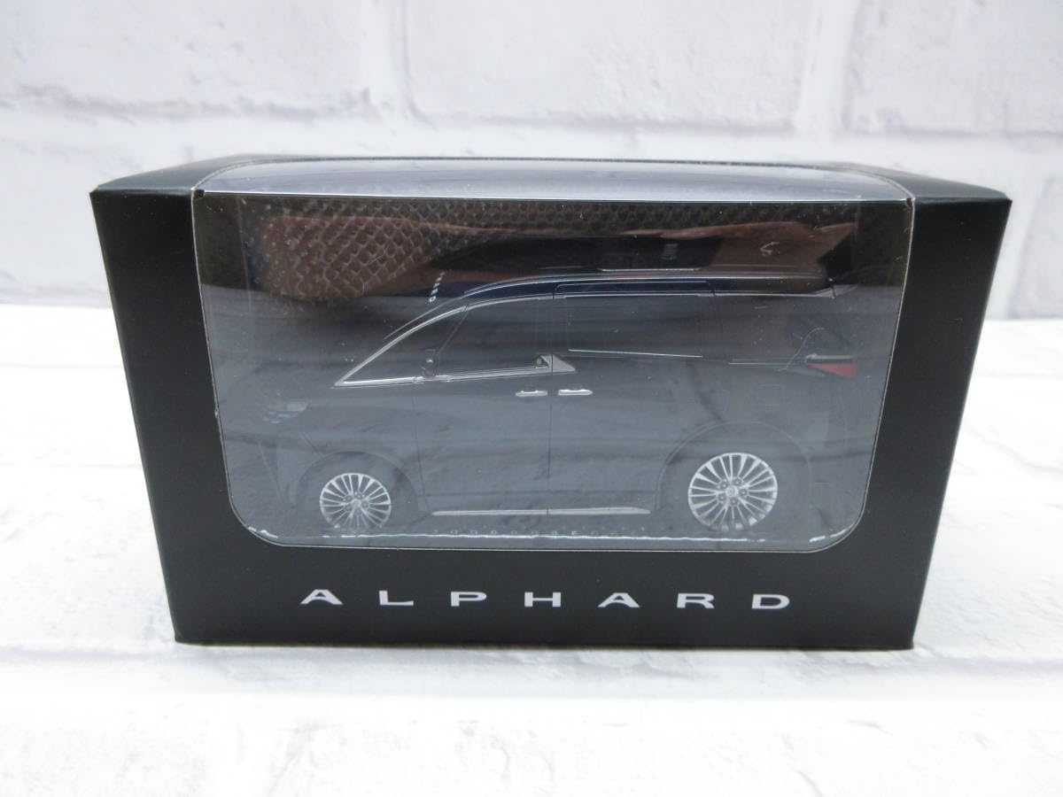 新型アルファード　非売品　ミニカー Amazon | ミニカー ミニカー 新型アルファード ブラック プルバック