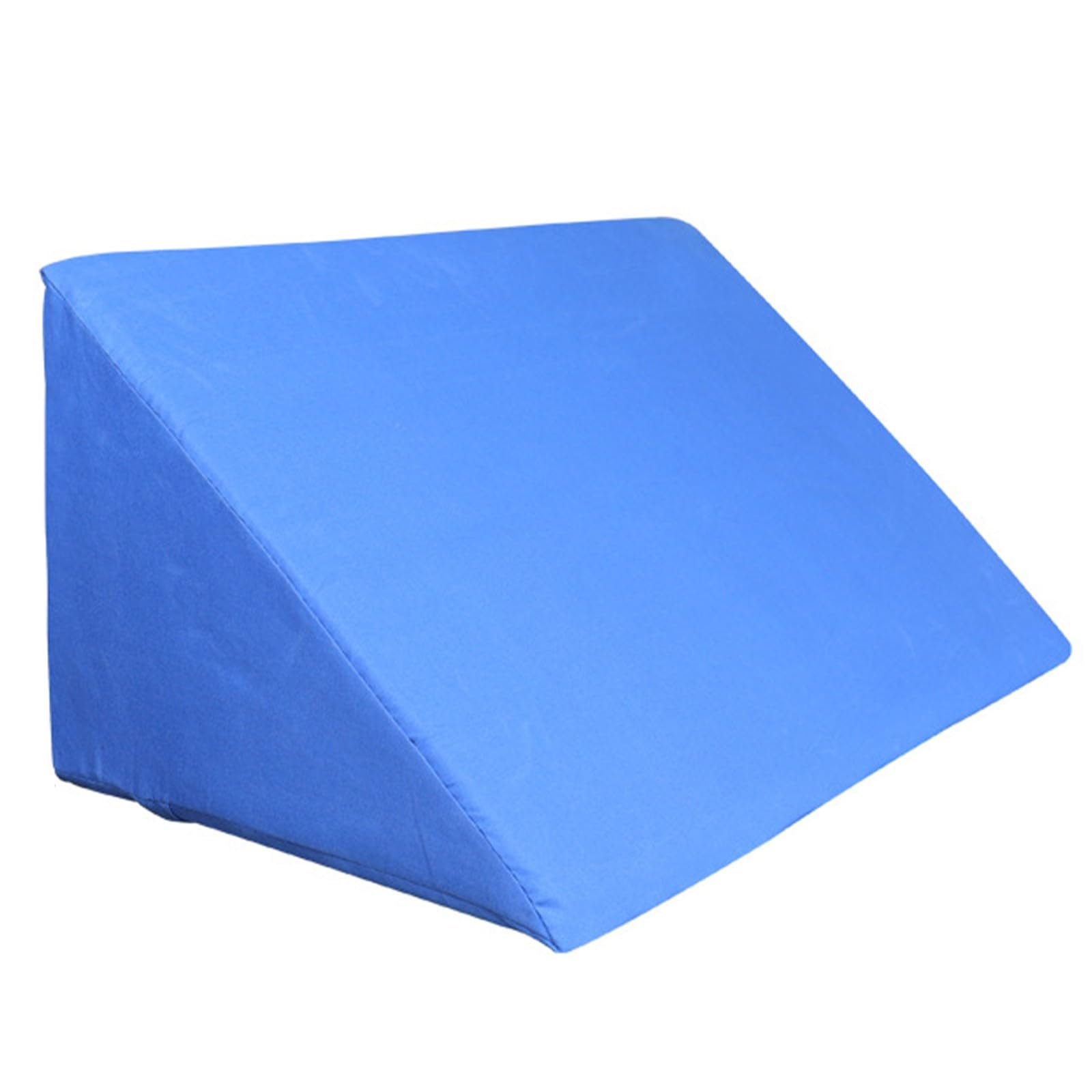 Posicionador ortopédico de cuña de espuma, cojín triangular grande con funda lavable para elevación de tobillo y piernas, alivio del dolor y comodidad después de la cirugía