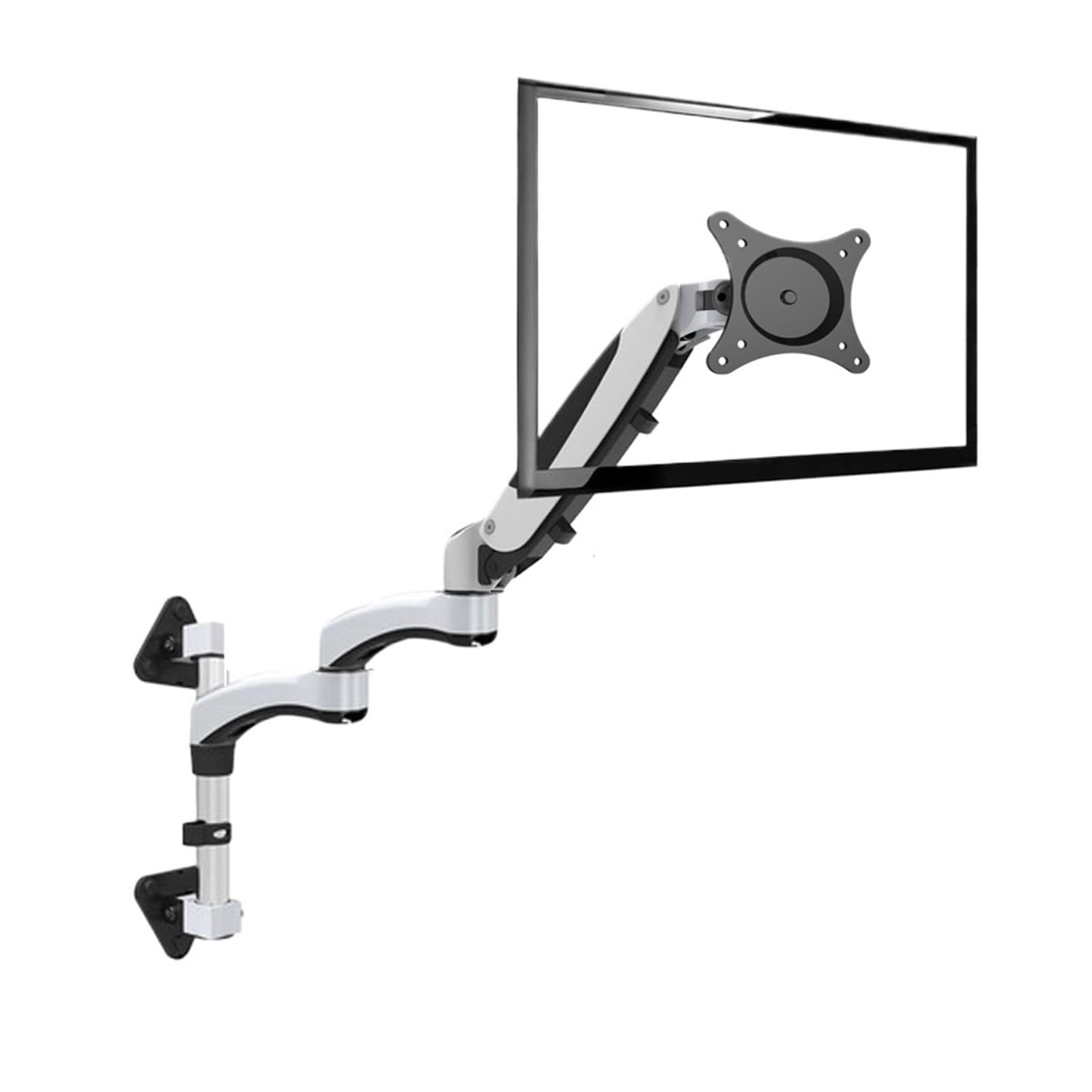 Support de montage mural pour écran 15-27 pouces DL-FE160W-L idéal pour le télétravail