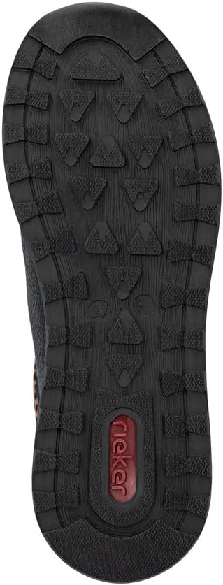 Rieker enkellaarzen voor dames N1457, grootte:41 EU, kleur:Zwart