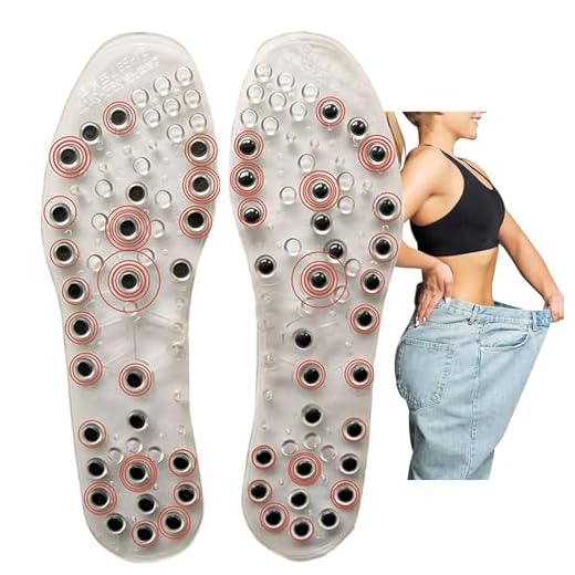 Magnetische Einlegesohlen,Akupressur Einlegesohlen,ErmüDung der FüßE Lindern,Magnetische Einlegesohlen zum Abnehmen,Akupressur Sohlen für Herren Damen,Gesunde,Bequeme und Atmungsaktiv(Size:EU:37-38)