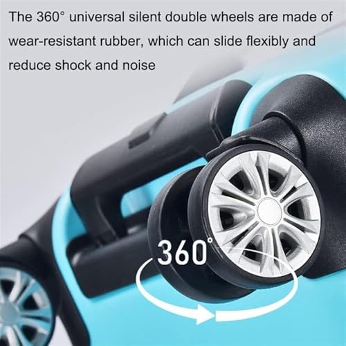 Creative Riding Suitcases with 360° Universal Wheels Carry On Luggage for Kids Portable Travel Trolley Case Car Shape4