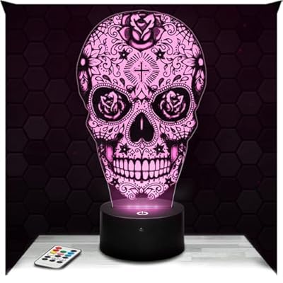 Lampephoto.fr - Lámpara 3D Calavera Luz Nocturna Táctil Led Ilusión 3D, Idea de Regalo para Niños y Niñas, Navidad, Lámpara de Mesilla de Noche para Niños o Adultos, Merchandising, Regalo Original TOP | Ya disponible en tu tienda friki favorita! En mundofriki.es! Lampephoto.fr - Lámpara 3D Calavera Luz Nocturna Táctil Led Ilusión 3D, Idea de Regalo para Niños y Niñas, Navidad, Lámpara de Mesilla de Noche para Niños o Adultos, Merchandising, Regalo Original TOP | Ya disponible en tu tienda friki favorita! En mundofriki.es!