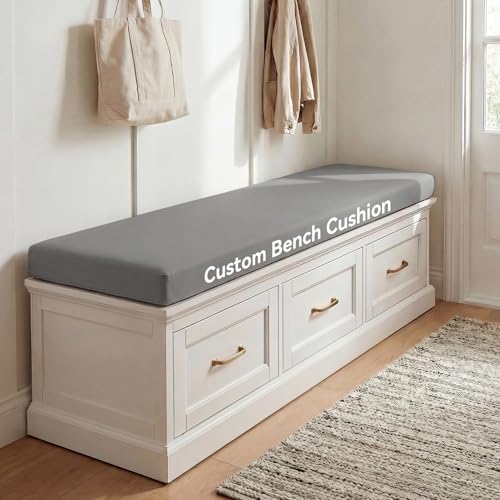 ROFIELTY Custom Bench Cushions, Window Seat...