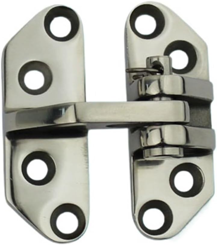 SK2-H20 Stainless Steel 304 Marine Yacht Door Hinge Sliding Exposed Window Hinge 1Pcs