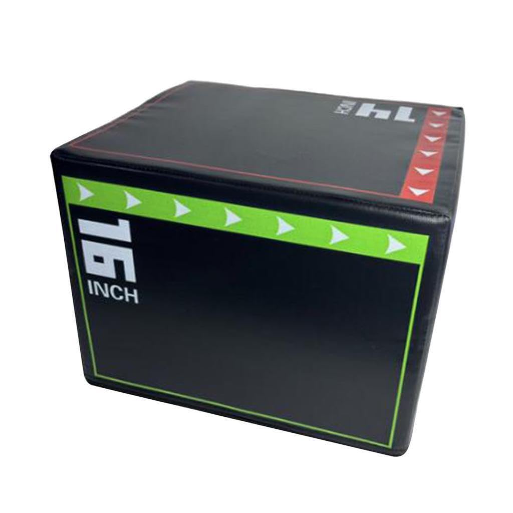 Cajón pliométrico multifuncional 3 en 1, plataforma de salto de agilidad, adecuado para gimnasio en casa.