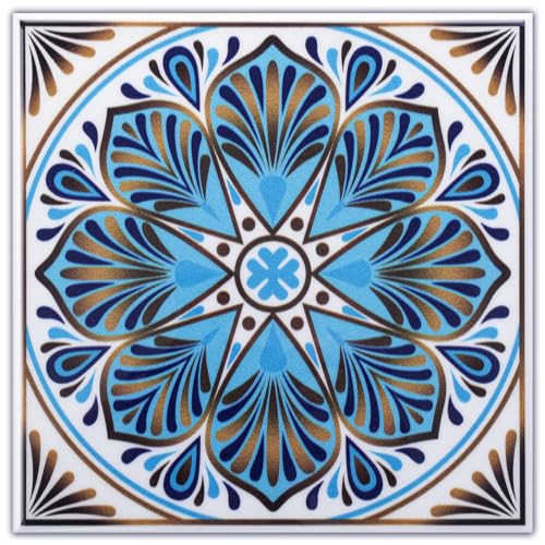 DICOFUN 32 Moroccan Tile Peel and Stick Backsplash, 6x6