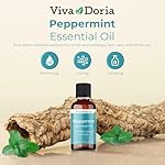 Viva Doria 100% Pure Northwest Peppermint Essential Oil, Undiluted, Food Grade, Steam Distilled, Made in USA, 30 mL (1 Fluid Ounce) - Image 5