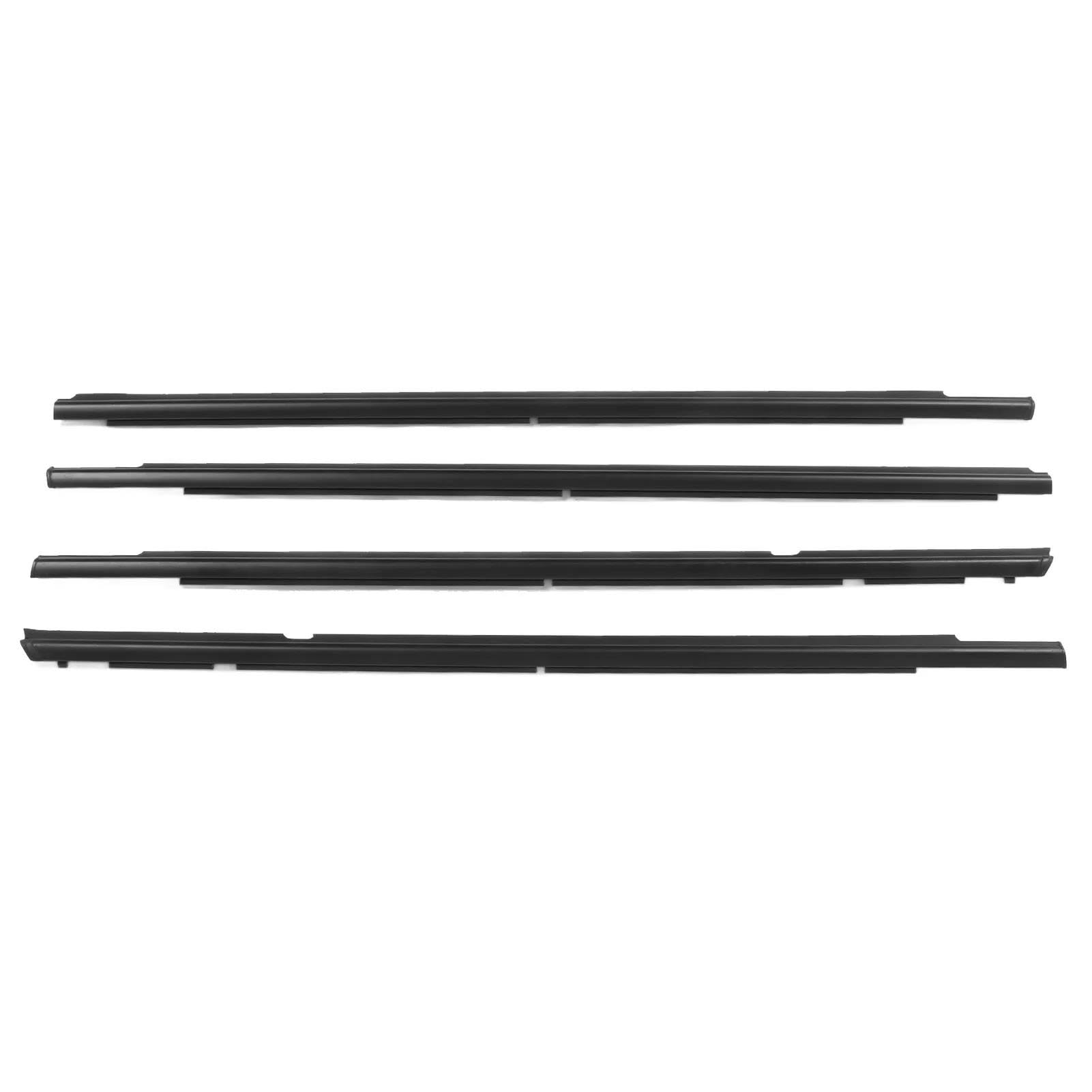 One Color Car Window Rubber Seal For Mitsubishi For Lancer 2008‑2017 5727A005 5727A006 Front Rear Window Weatherstrip Moulding Trim Window Weatherstrip