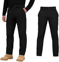 Calça Tática Anti‑Rasgo Thunder Poly Stop 6 Bolsos Estilo Militar Perfeita para Escalada Pesca Trilha Esportiva.