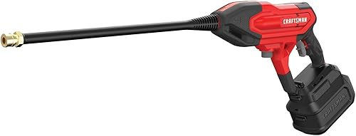 CRAFTSMAN V20 - Pistola de pulverización inalámbrica para lavadora a presión, 350 PSI máximo, con extensión, botella de jabón, batería y cargador
