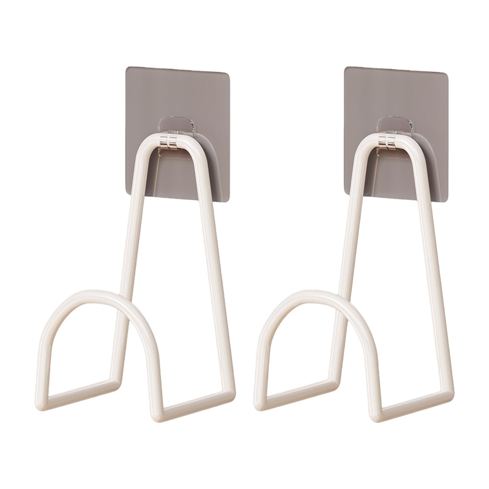Kangnice Badminton Racket Holder Wall Mount Rack with Strong Adhesive Metal Space Saving Organizers for Sports Equipment Wall Mount Holder