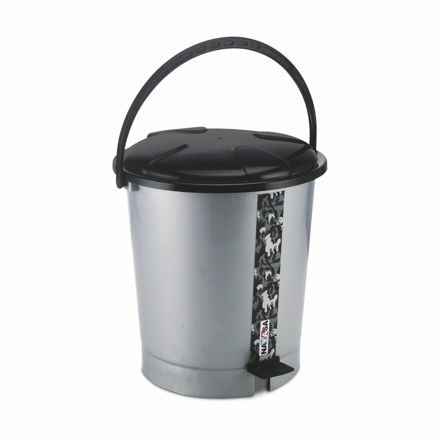 Nayasa Funk Pedal Bin - Step-On Waste Bin -10