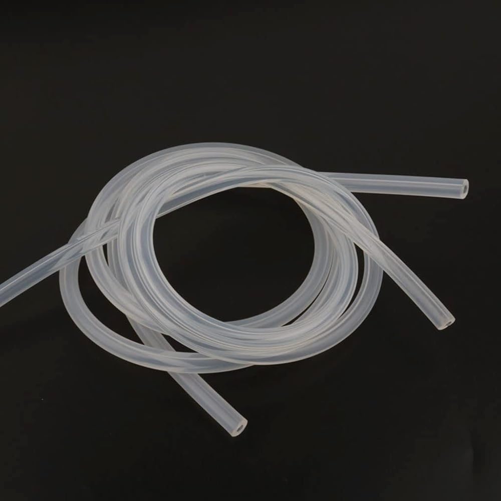 1 Meter transparenter Silikonschlauch in Lebensmittelqualität – hochtemperaturbeständiger Silikonschlauch(15x20mm)
