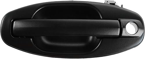 Miniatura 392 de TRQ Manija de puerta exterior delantera izquierda plateada para el lado del conductor compatible con Nissan 370Z 2009-2017