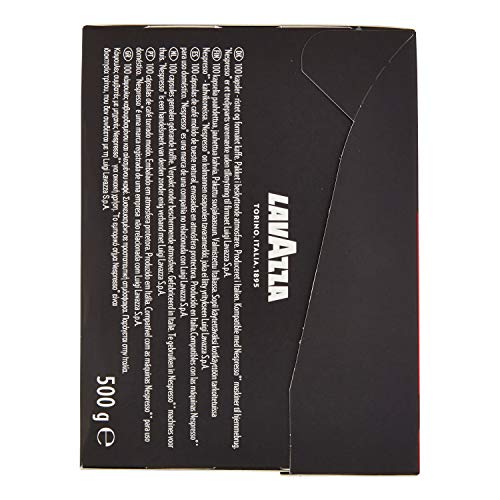 Lavazza Armonico Dark Roast Coffee Capsules Compatible with Nespresso® Original* Machines (Pack of 100)