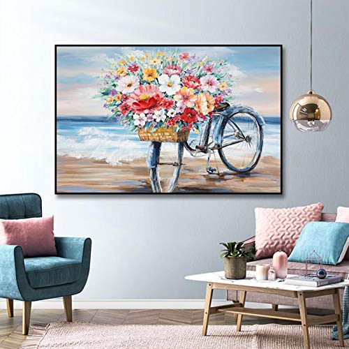 Toile Fleur Vélo KEBIA Une Ambiance Poétique et Apaisante