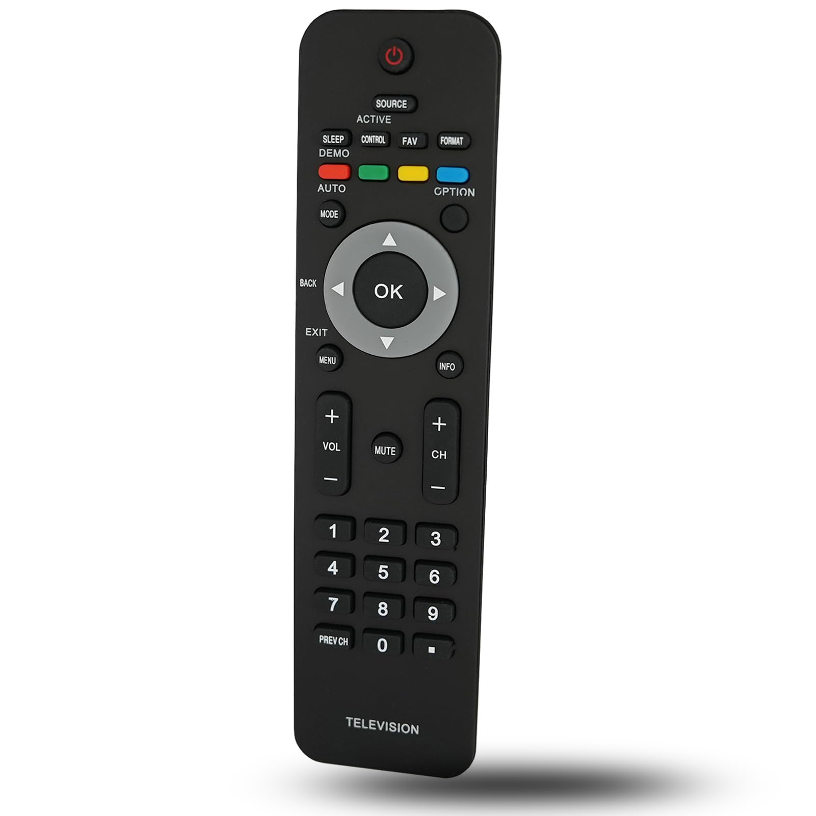 Replacement Remote Control For Philips TV - Compatible With Multiple 19-47 Inch Models