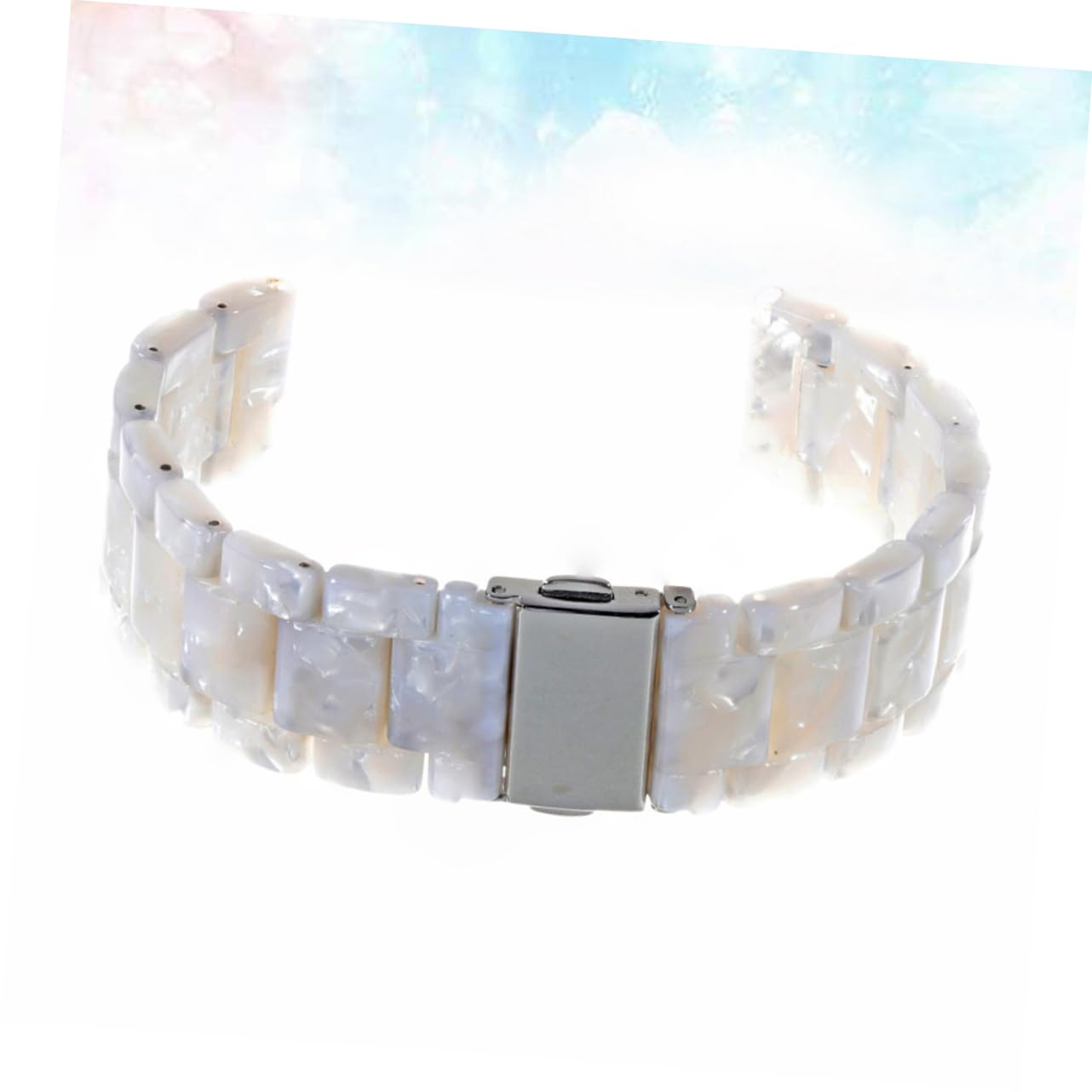 COLLBATH Correa De Resina Sentido Banda Correas De Reloj Para Mujeres Correa De Reloj