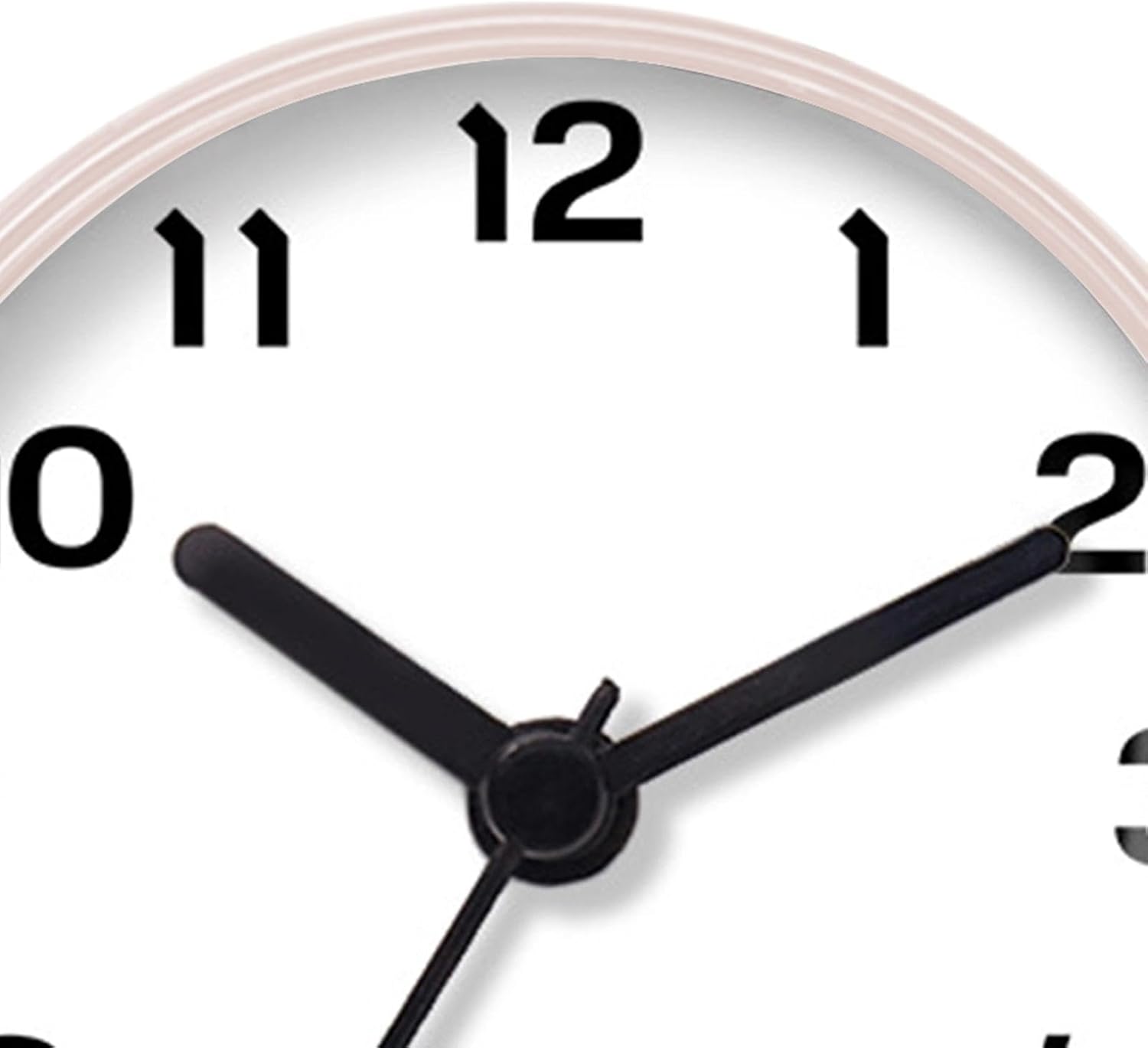 Bathroom Clock Waterproof Battery Operated Suction Alarm for Wall