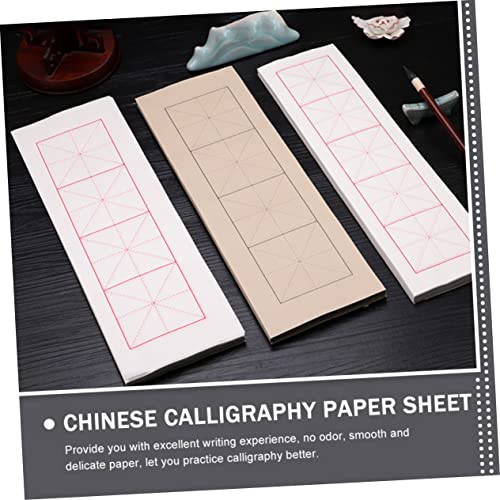 Tofficu 100 Folhas Copiar Adesivos Livro De Prática De Caracteres Chineses Mxtx Xie Lian Caligrafia