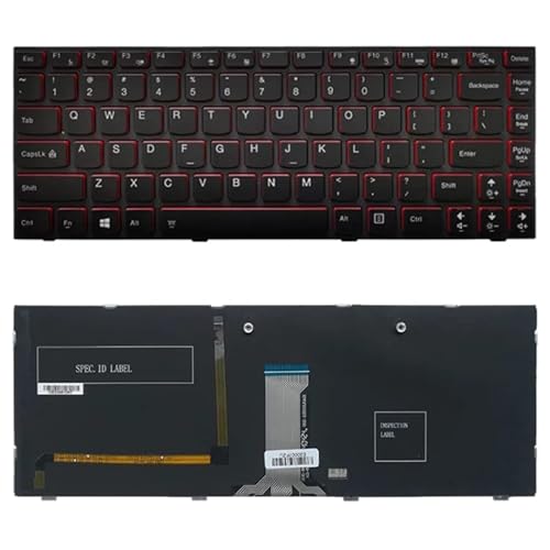 PC���b�v�g�b�v���i�����L�[�{�[�h for Lenovo iDeapad Y400 Y400N Y410P Y430P�̃o�b�N���C�g�t��US�o�[�W�����L�[�{�[�h