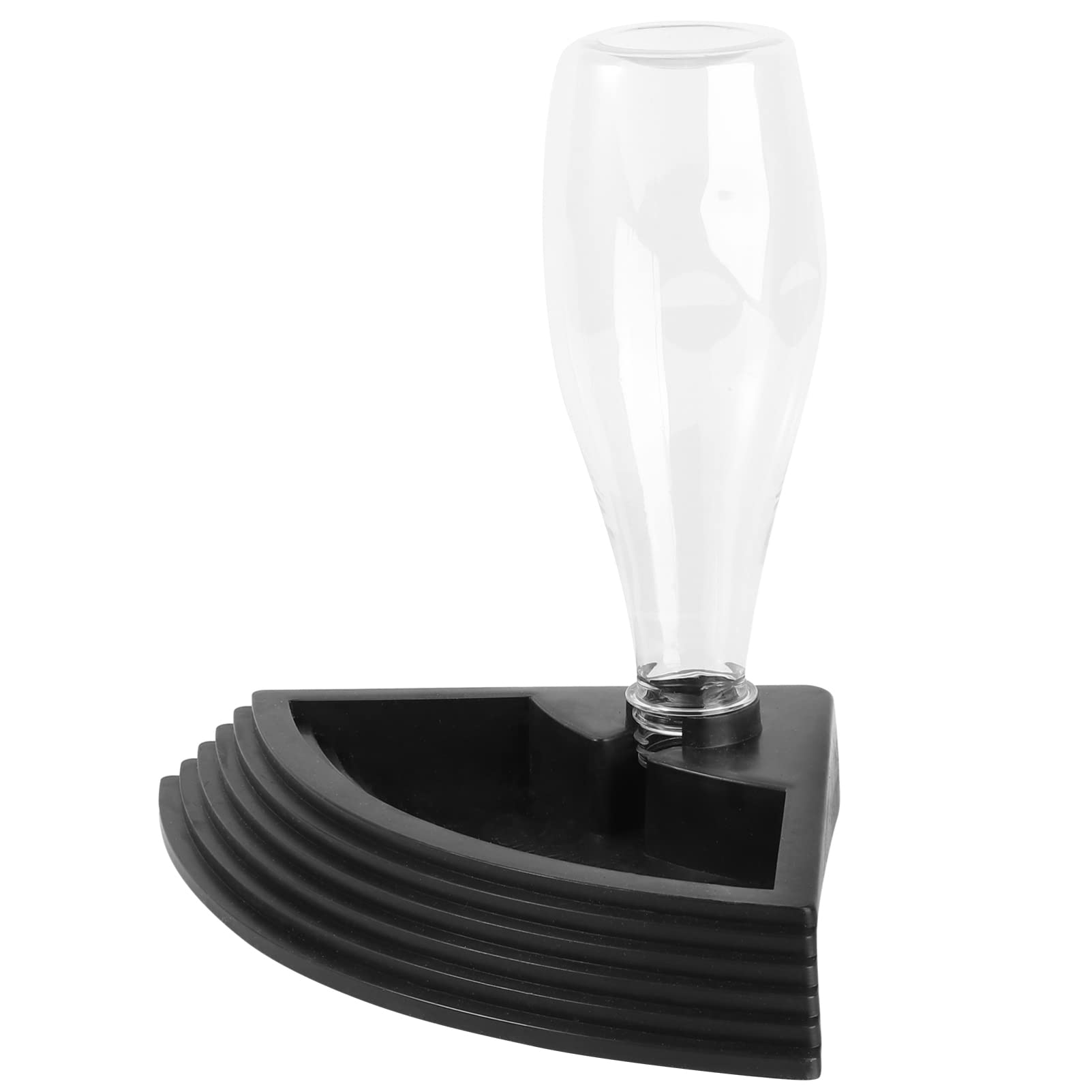Mipcase 3 Pezzi Ciotola per Bere per Rettili Fontana Automatica per Acqua Ingresso Senza Scale Base Stabile Triangolo Alimentatore per Animali Domestici Fornitura di Acqua