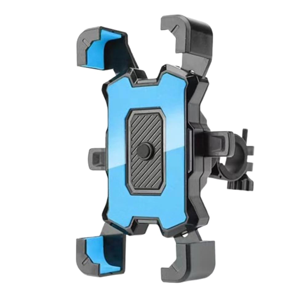 SNAHLPER Motorcycle Phone Holder for Piaggio Liberty 125 MP3 500 Medley Beverly 300 ZIP50, Universal Mountain Bike 360° Rotation Fixed Frame, Stable Adjustable, Riding Accessories