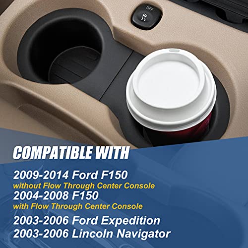 Juego 2 Inserts Portavasos Para Ford F150 Lincoln Navigator miniatura 6