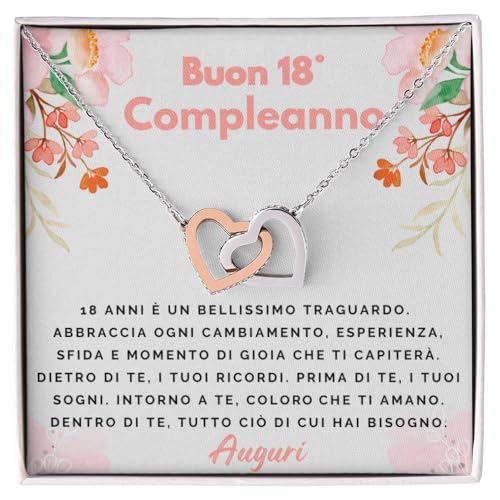 Bramart Collana Donna Compleanno Laurea Finitura in Oro, Argento Idee...